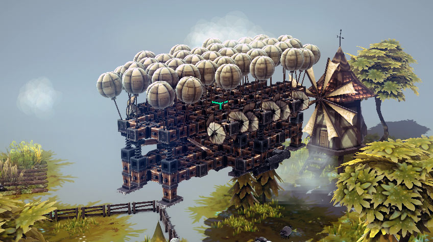 Besiege Flying Hovering Machine