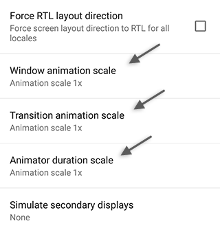 Android Faster Animations