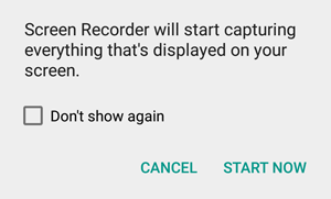 Android Screen Recording