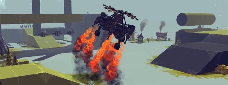 Besiege Rocket VTOL