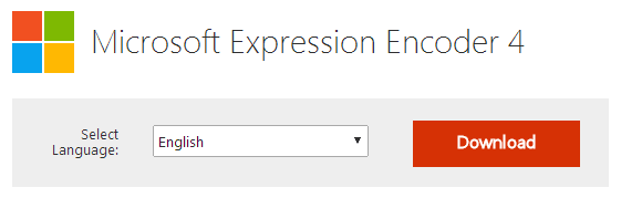 Microsoft Expression Encoder 4 Download
