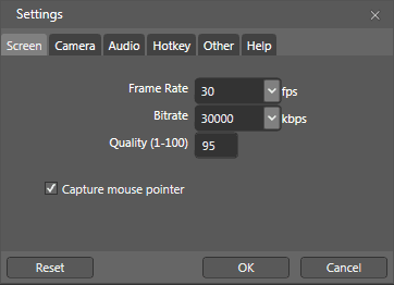 Microsoft Expression Encoder 4 Screen Capture Options