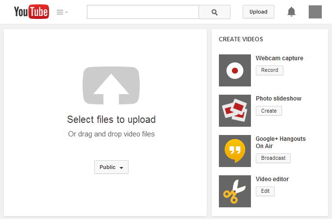 YouTube Upload