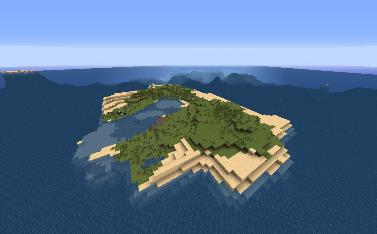 Minecraft World Seed With Huge Ocean And Small Islands H3xed