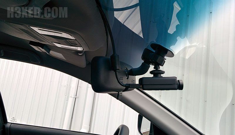 Mobius ActionCam Dash Cam Mounted