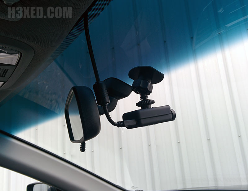 Mobius ActionCam Dash Cam Mounted