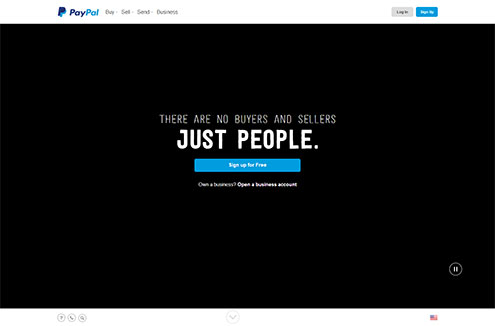 PayPal Full-Page Video Blocked