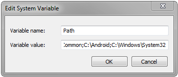 Windows Path Variable